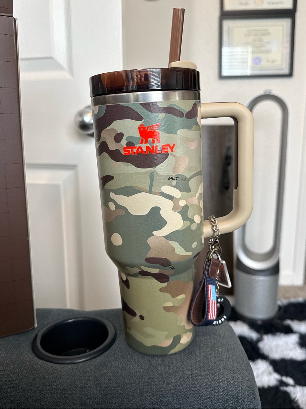 Stanley Post Malone Camo  40oz Tumbler with accessories